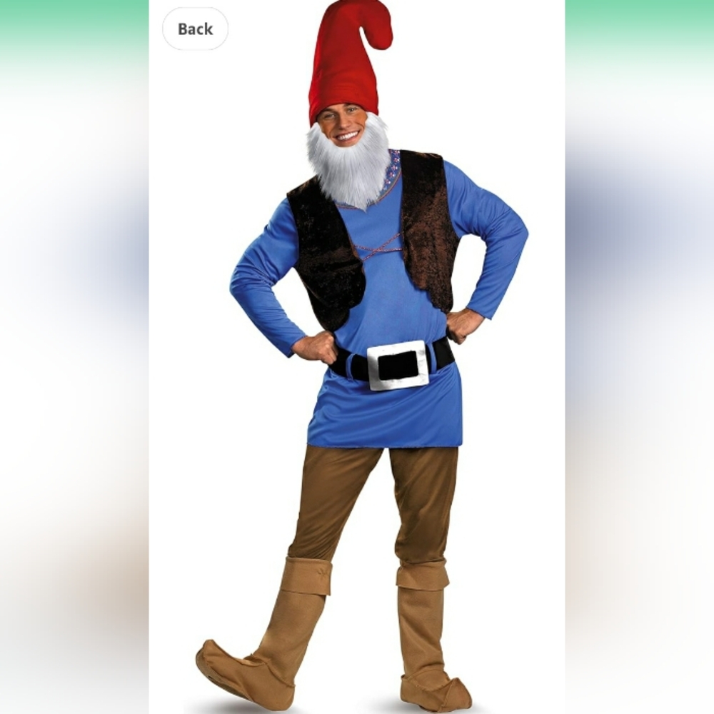 XL Size Papa Gnome Costume Halloween Costume Mens New